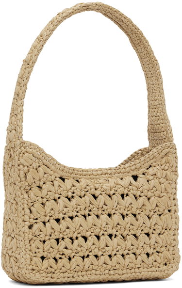 Tote bag Dolce & Gabbana Dolce & Gabbana Crochet Shoulder Bag Béžová | BB7657A4547, 2