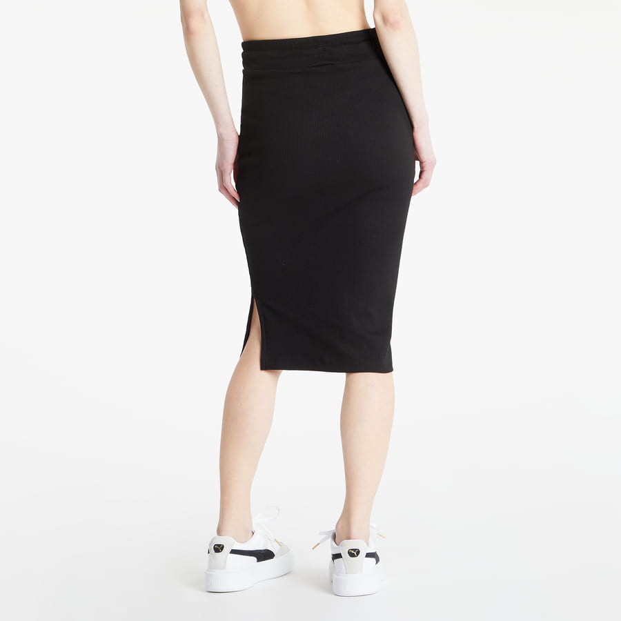 Classics Ribbed Midi Skirt