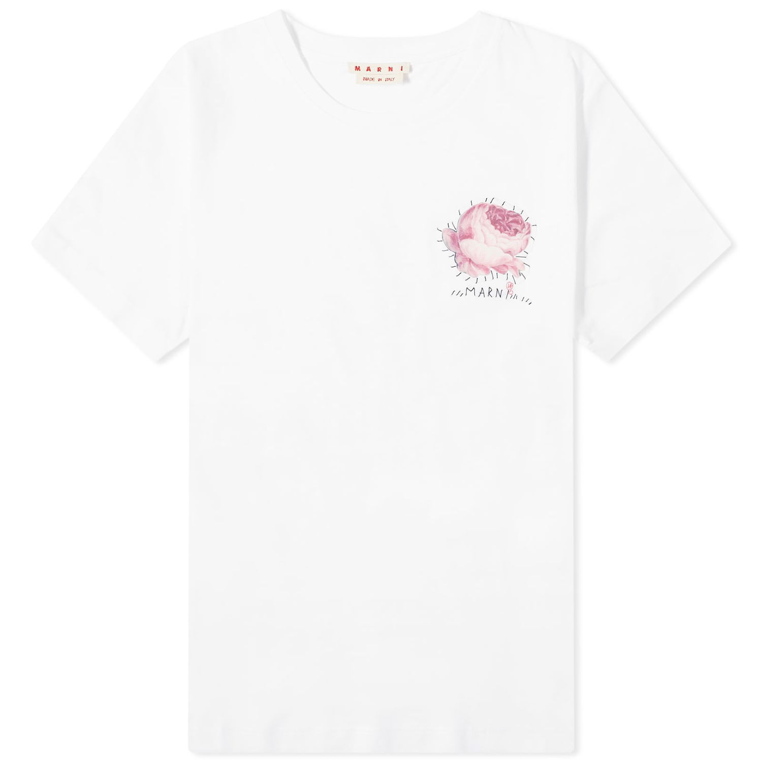 Tričko Marni T-Shirt Biela | THJE0293PX-00W01, 0