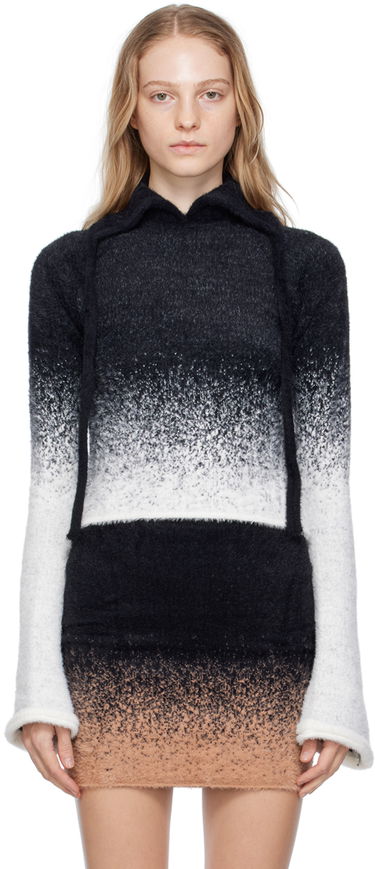 Sveter Ottolinger Ottolinger Gradient Hoodie Sweater Čierna | 705901, 0