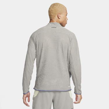 Polo tričko Nike M NK DF TRAIL MIDLAYER HZ Šedá | fb7535-053, 3