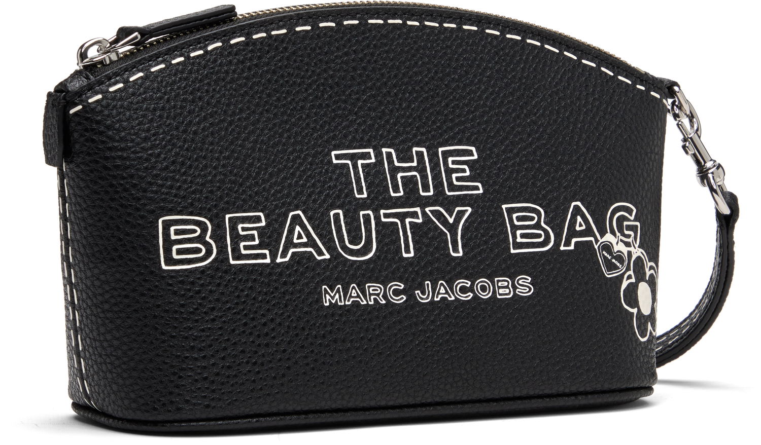 Peňaženka Marc Jacobs 'The Beauty' Textured Pouch with Detachable Wrist Strap Čierna | 2F5SCP014S01, 1