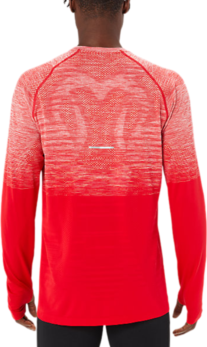 Tričko Asics SEAMLESS LS TOP Červená | 2011c394-600, 1