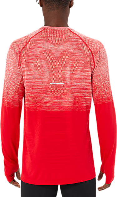 Tričko Asics SEAMLESS LS TOP Červená | 2011c394-600, 1