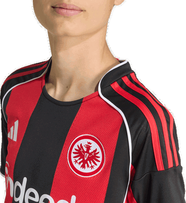 Dres adidas Performance Eintracht Frankfurt 25/26 Kids' Home Jersey Červená | JZ8777, 2
