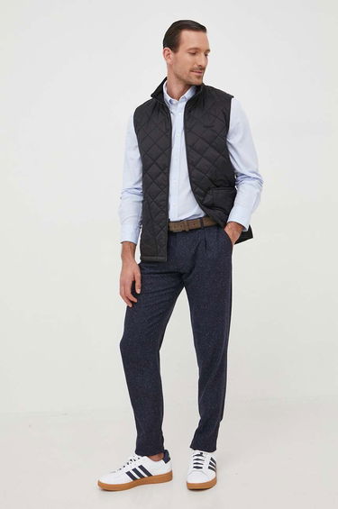 Vesta Barbour Quilted Vest Čierna | MGI0221, 1