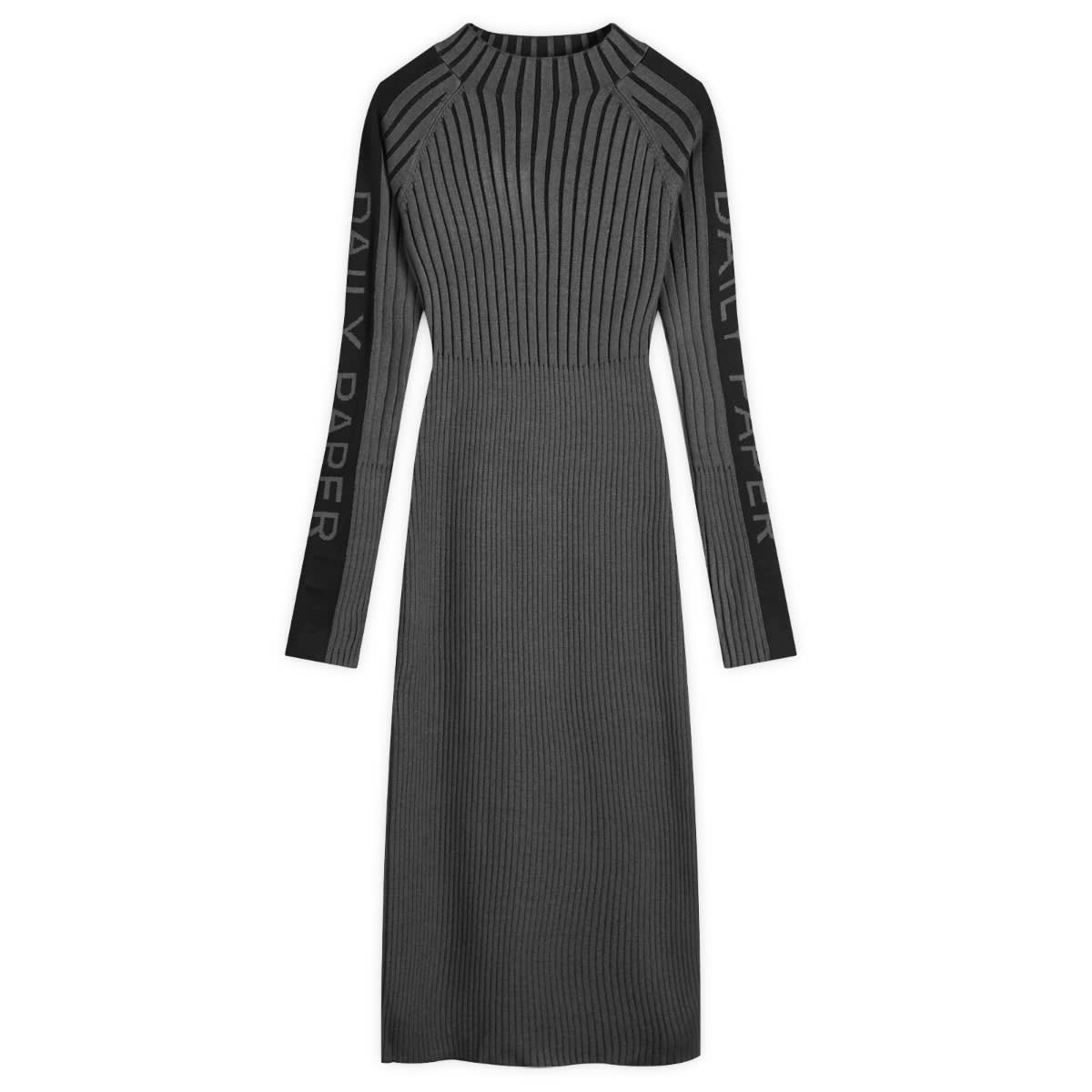 Šaty DAILY PAPER Lore Knit Midi Dress Šedá | 2422042, 0