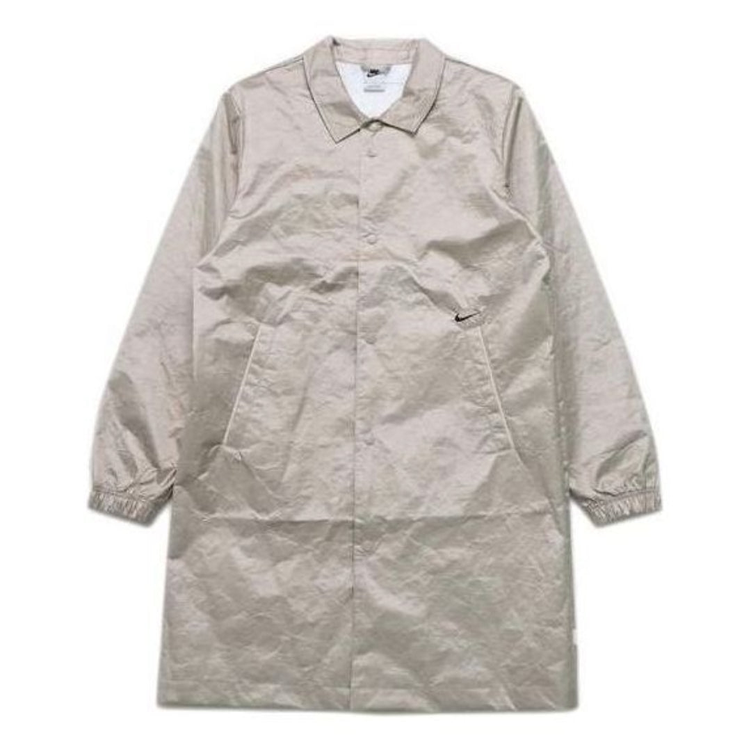Trenčkot Nike Sportswear Style Essentials Long Jacket Béžová | DH7848-236, 0