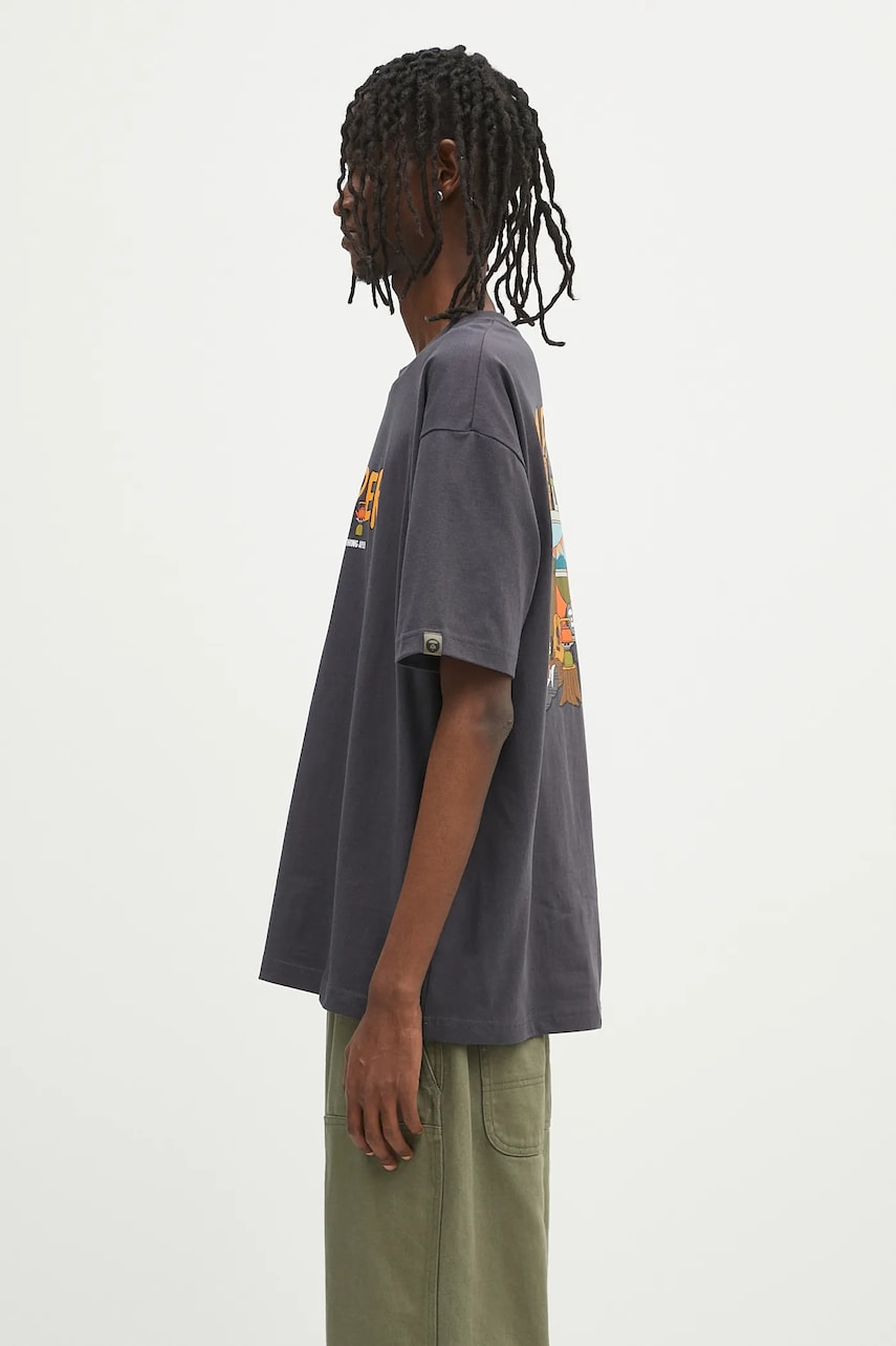 Tričko AAPE by A Bathing Ape AAPE Theme Aaper Graphic T-Shirt Čierna | AAPTEM1616XXO, 1