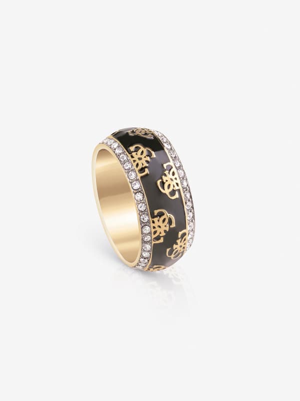 Prsteň GUESS "4G Loop” Ring Metalická | JUBR02279JW, 0