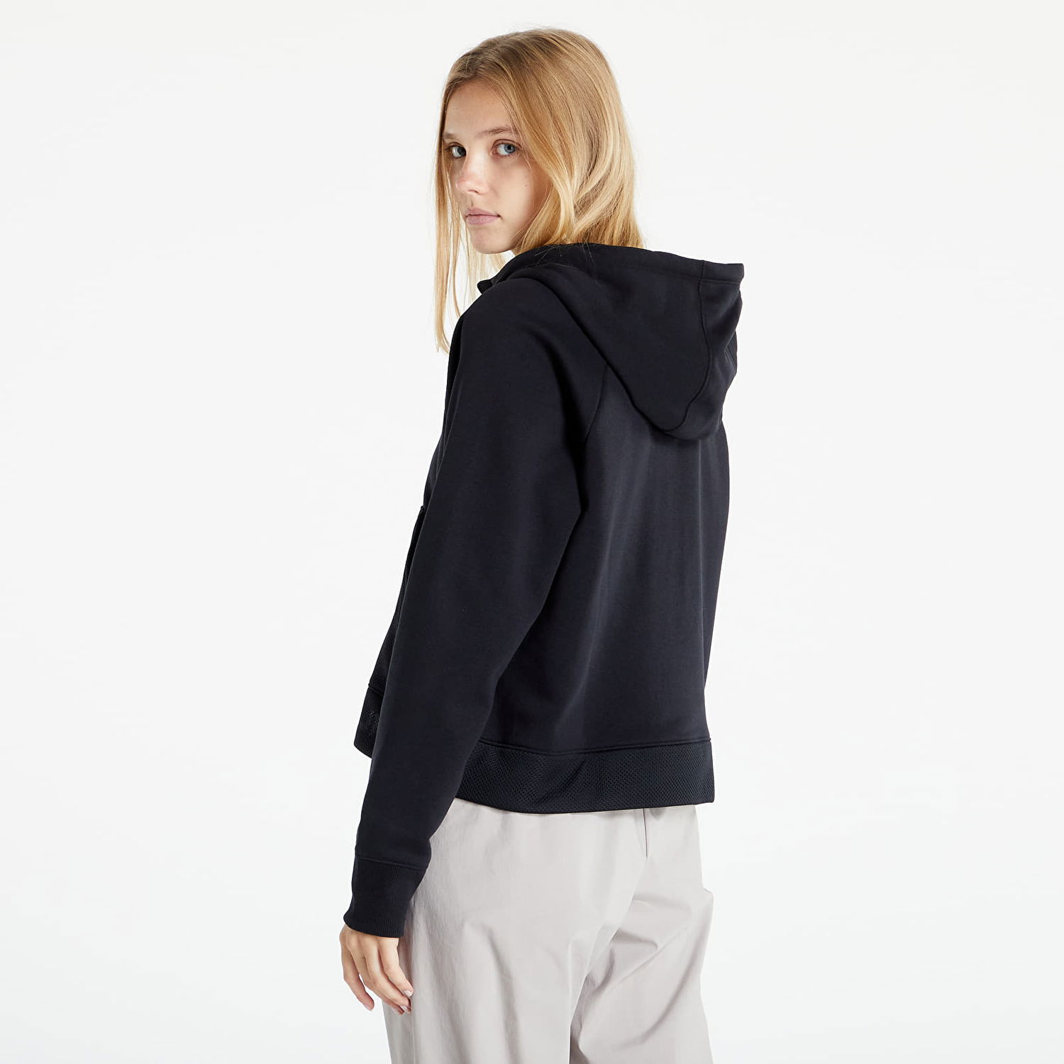 Mikina Under Armour Rival Fleece Mesh Hoodie Čierna | 1365844-001, 1