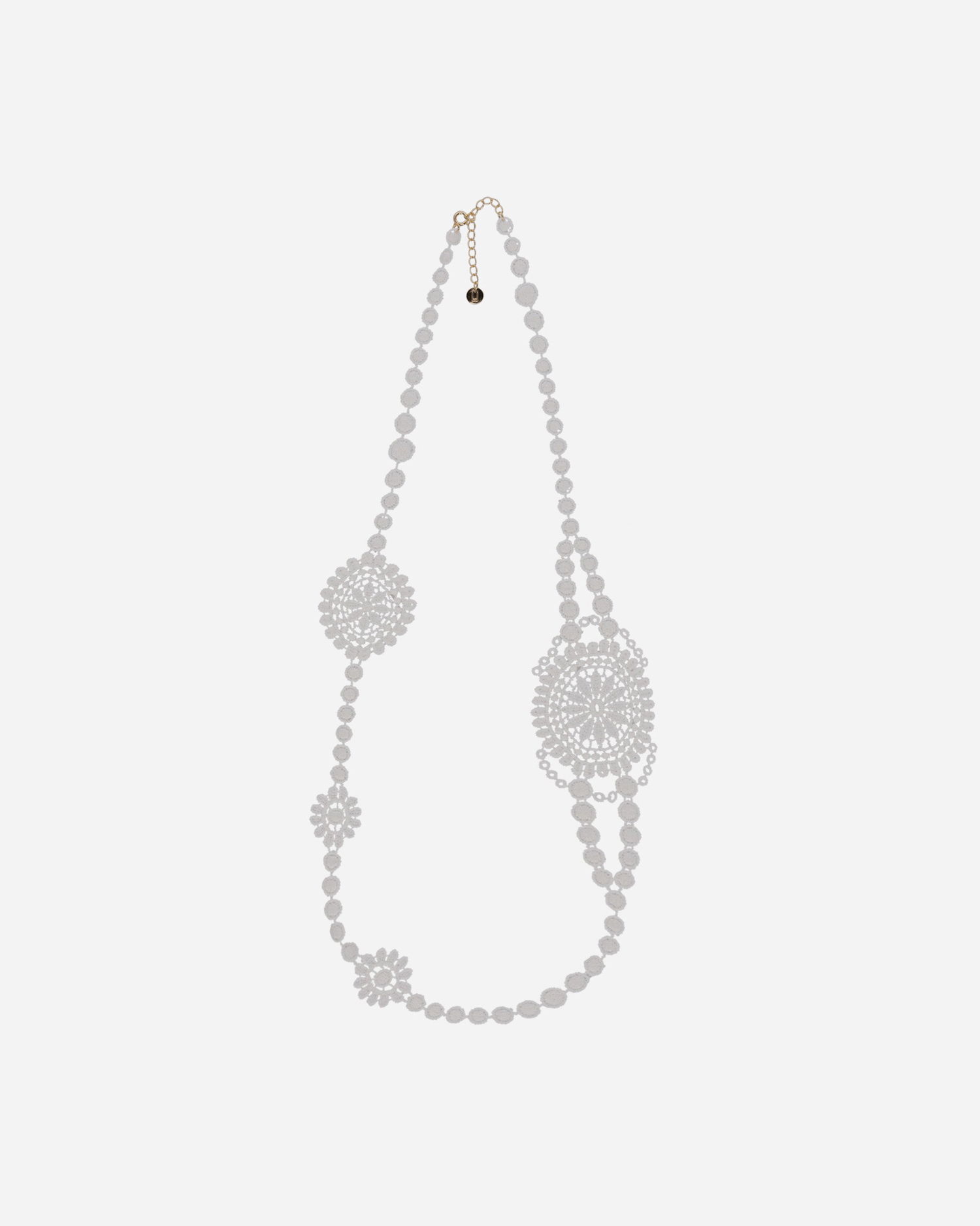 Náhrdelník UNDERCOVER Lace Necklace Biela | UC1E4A02 001, 1