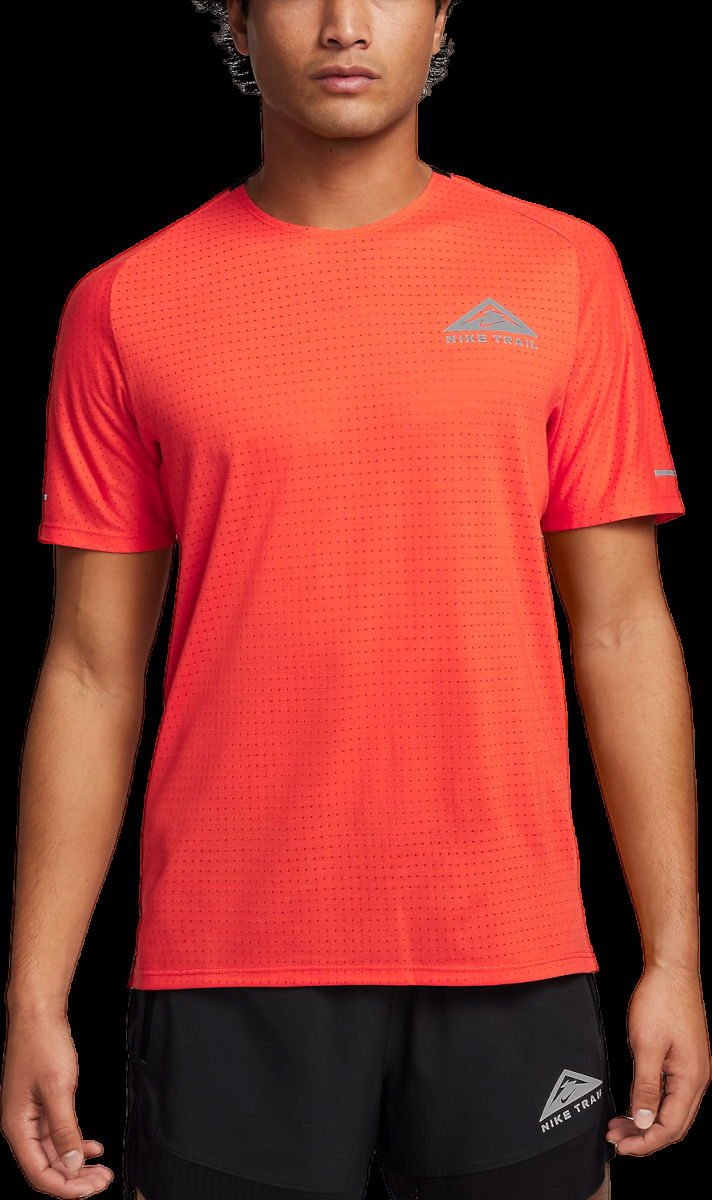 Tričko Nike M NK DF SOLAR CHASE SS TOP Oranžová | dv9305-809