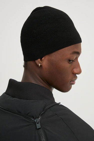 Kulicha HELIOT EMIL Thin Knit Beanie Čierna | AW24.16.108.BLK01, 1