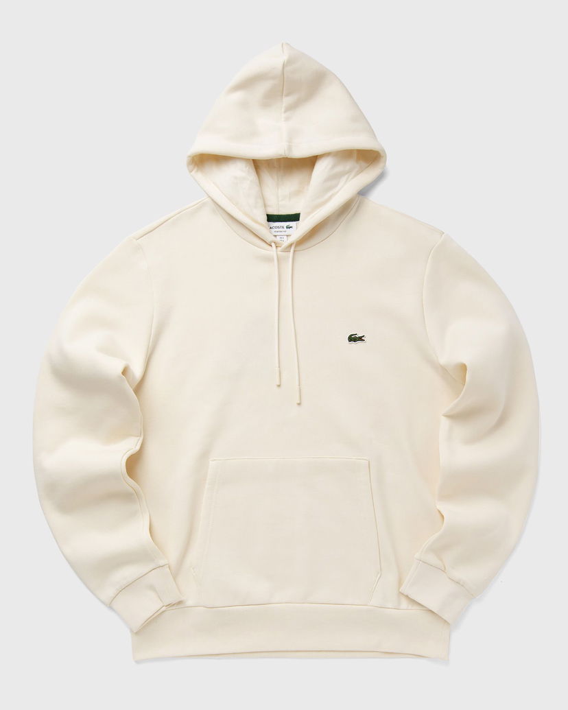 Mikina Lacoste FLEECE HOODIE Béžová | SH9623-XFJ