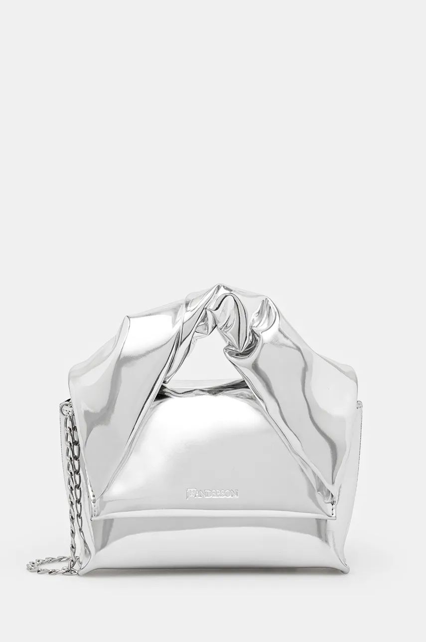Kabelka JW Anderson Small Twister Bag Metalická | HB0597.FA0284.910, 0