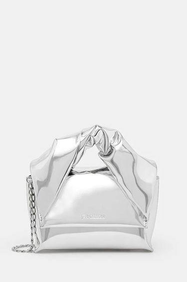 Kabelka JW Anderson Small Twister Bag Metalická | HB0597.FA0284.910, 0