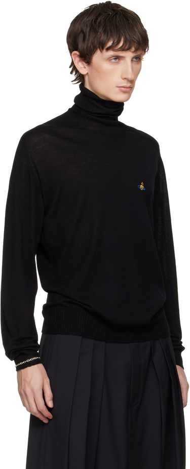 Sveter Vivienne Westwood Vivienne Westwood Fisherman Turtleneck Čierna | 2701002R-Y003Y-, 1