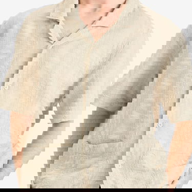Košeľa A Kind of Guise A Kind of Guise Salvi Textured Shirt, Size Large Béžová | 147-11702-817, 5