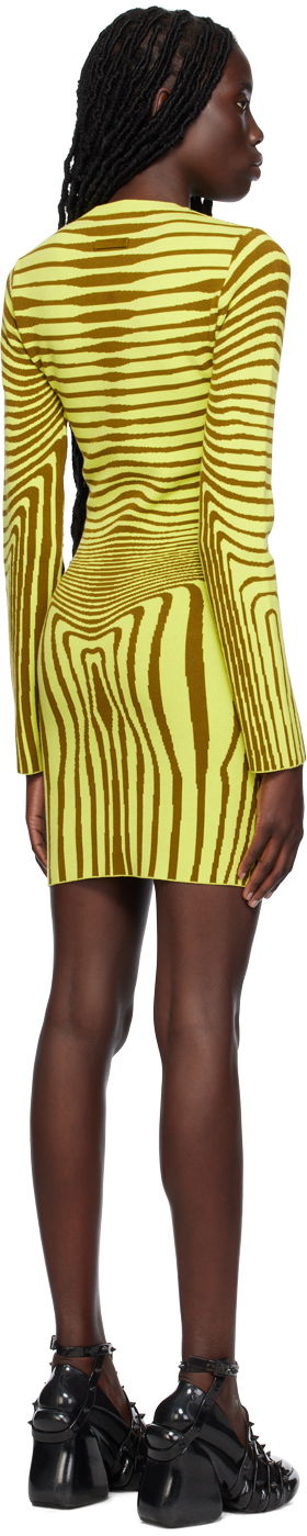 Šaty Jean Paul Gaultier Jean Paul Gaultier 'The Body Morphing' Minidress Žltá | 23/12-F-RO058-M046-4144, 2