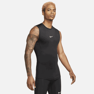 Tielko Nike fitness Pro Dri-FIT Čierna | FB7914-010, 0