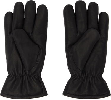 Rukavice Carhartt WIP Leather Gloves With Elastic Wrist Čierna | I030900, 1