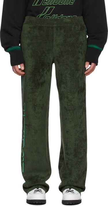 Tepláky We11done Viscose Lounge Pants Zelené | WD-KP1-22-626-U-KK, 0