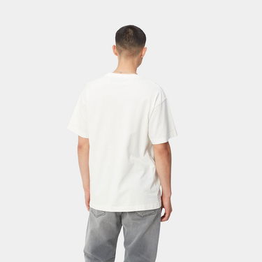Tričko Carhartt WIP Nelson T-Shirt Biela | I029949_D6_GD, 3