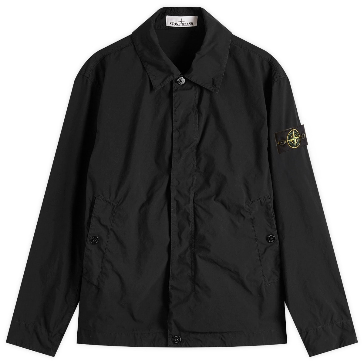 Vetrovka Stone Island Stone Island Light Compact Poly-TC Jacket Čierna | K1S154100025-V0029, 1