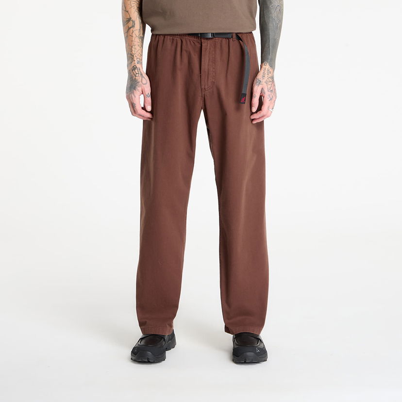Nohavice GRAMICCI Pants Straight Fit Hnedá | G116-OGT TOBACCO