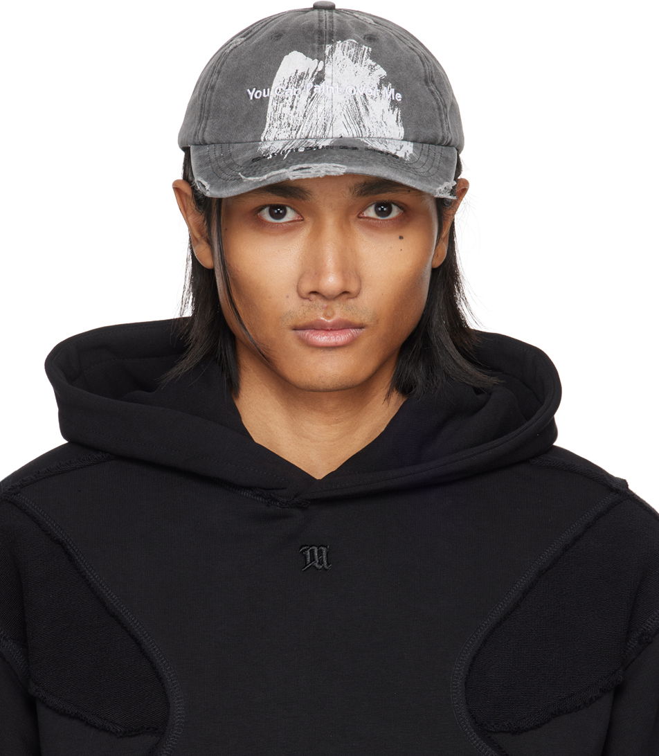 Šiltovka MISBHV Paint Over Me Denim Cap Čierna | 230A507, 0