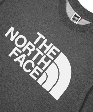 Sveter The North Face Standard M Crew Sweat Medium Grey Šedá | NF0A4M7WDYY, 2