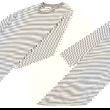 Tričko Anine Bing Striped T-Shirt With Short Sleeves Zelené | A-08-2394-MTL5, 0