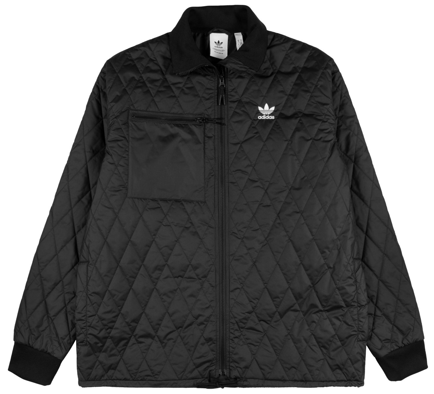 Bomber bunda adidas Originals Adicolor Classics Quilted Archive Čierna | h11430, 0