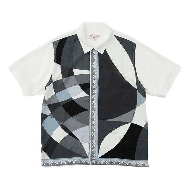 Košeľa Supreme Emilio Pucci Short Sleeve Shirt Čierna | SUP-SS21-785