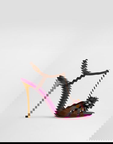 Tenisky a topánky Dolce & Gabbana Keira 2.0 Satin Sandals With Embellishments Rôznofarebný | CR1959A65178W113, 0