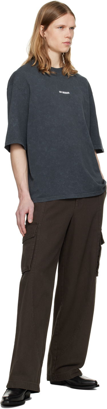Tričko Han Kjøbenhavn Han Kjobenhavn Monogram Oversized T-Shirt Šedá | M-134555, 3