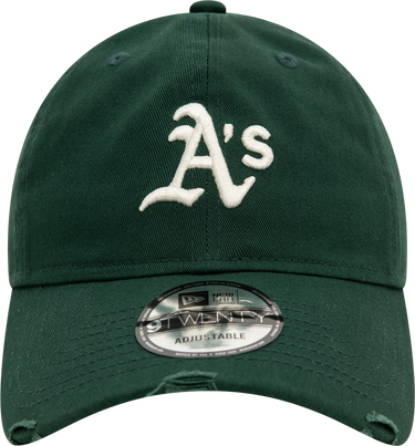 Šiltovka New Era Oakland Athletics Distressed 9TWENTY Adjustable Cap Zelené | 60595227-60595227, 2