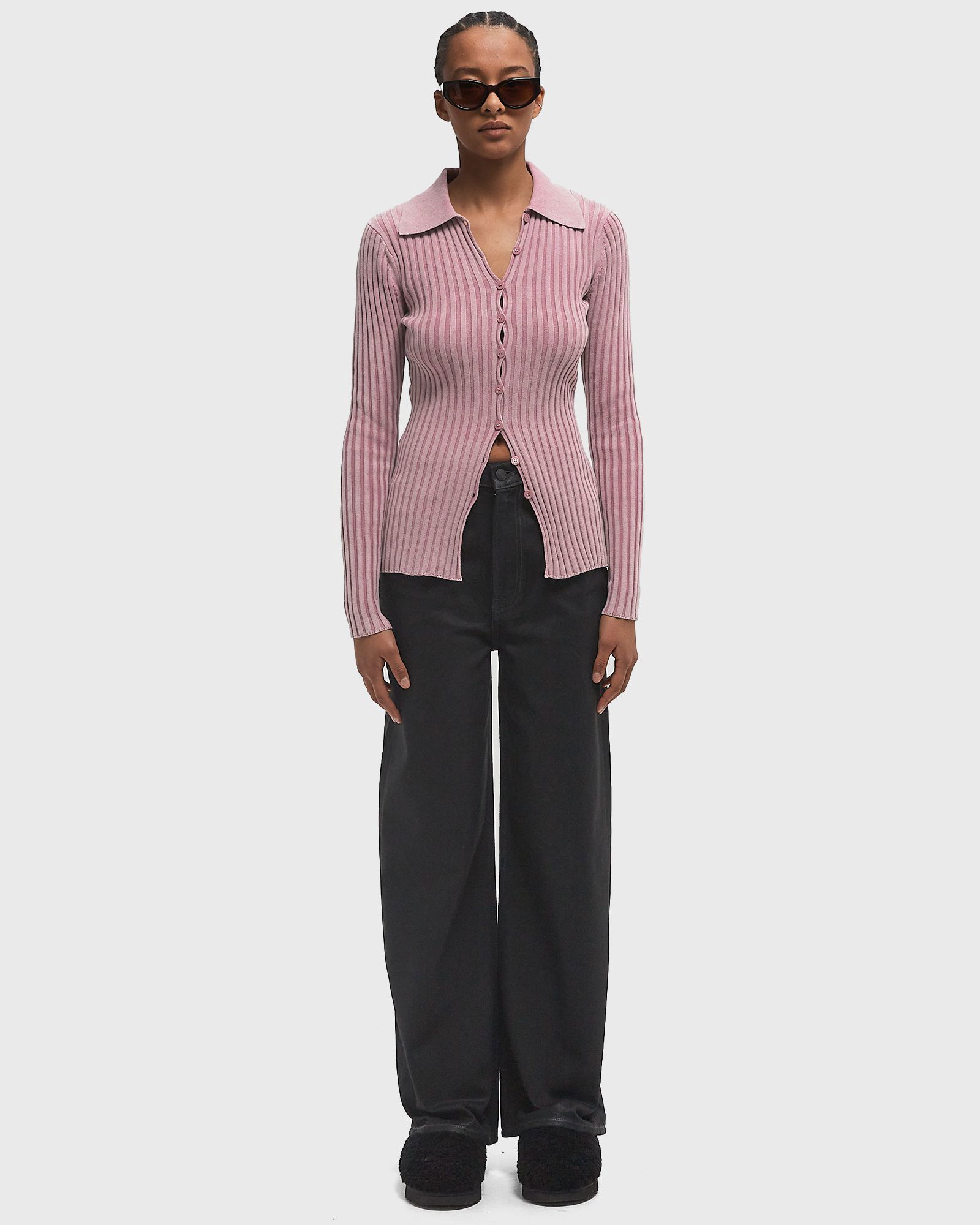 Samsøe & Samsøe Sashelly Foil Wide-Leg Jeans