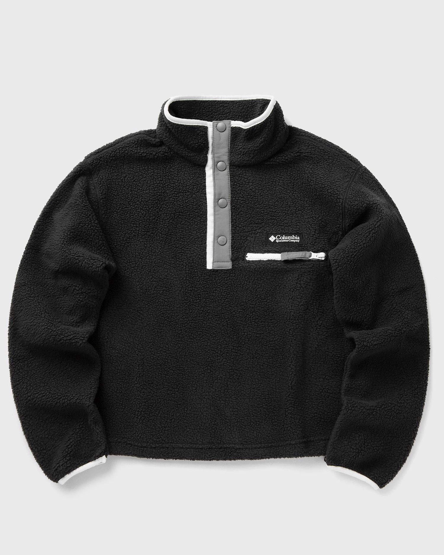 Sveter Columbia Helvetia II Cropped Half Snap Fleece Pullover Čierna | 2092231008, 1