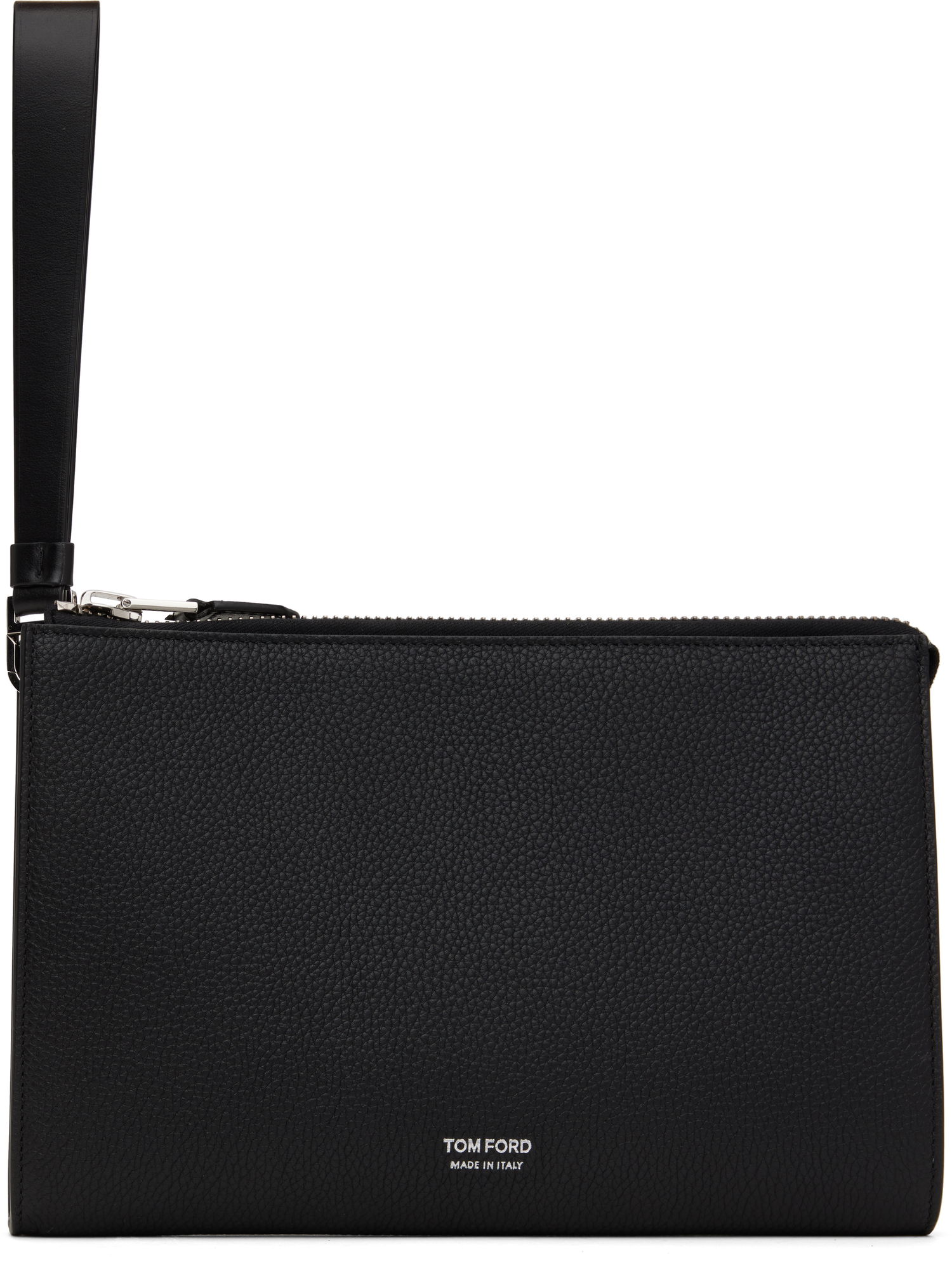 Peňaženka Tom Ford Leather Mini Flat Pouch Čierna | H0500-LCL213S, 0