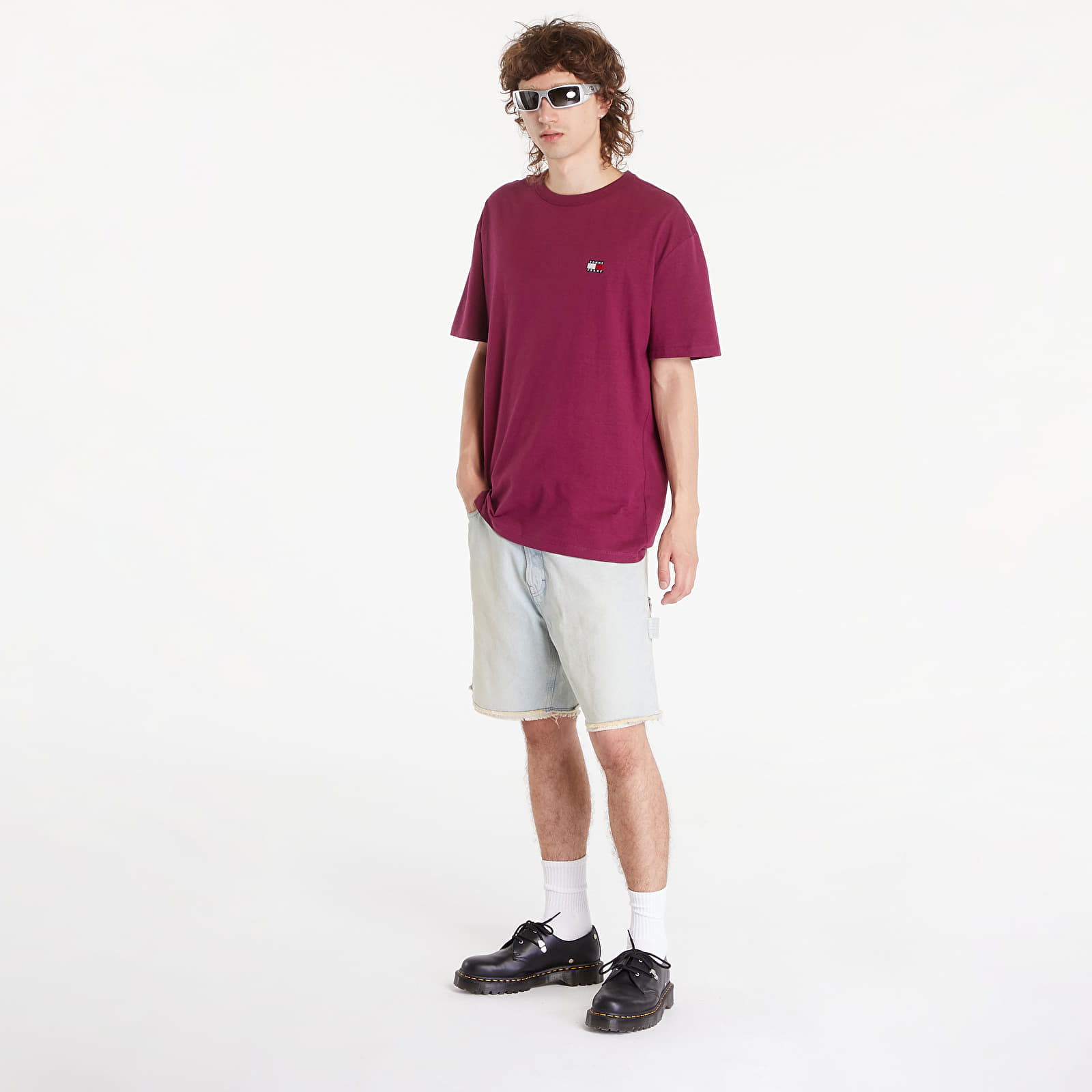 Regular Badge Tee Valley Grape