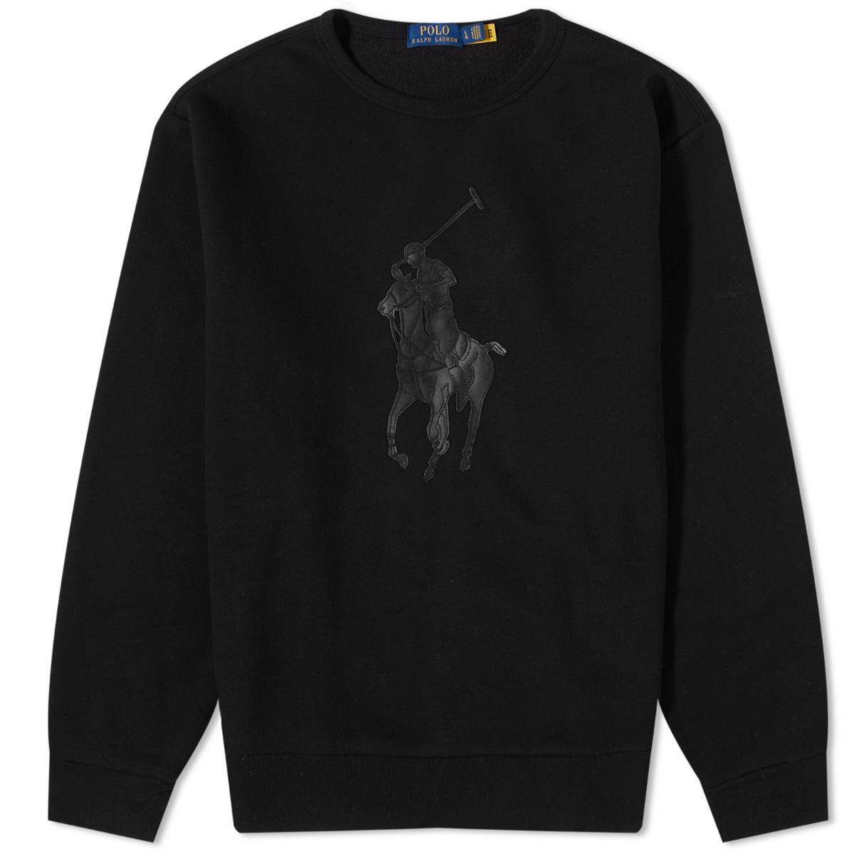 Mikina Polo by Ralph Lauren Polo Ralph Lauren Large PP Polo Čierna | 710920221001, 0