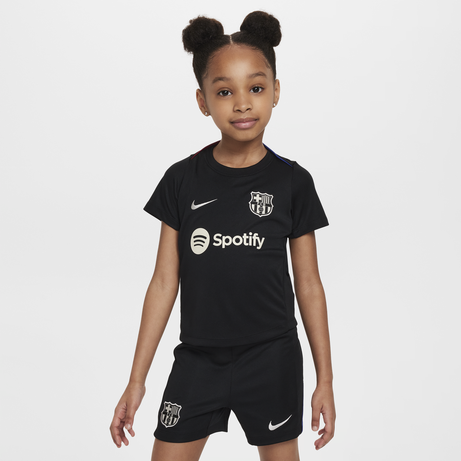 Súprava Nike FC Barcelona Academy Pro Dri-FIT Short Sleeve Football Set Čierna | FQ0070-010, 0