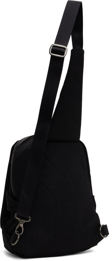 Taška cez rameno Yohji Yamamoto YOHJI YAMAMOTO Tuck Sling Backpack Čierna | HP-I06-860, 2
