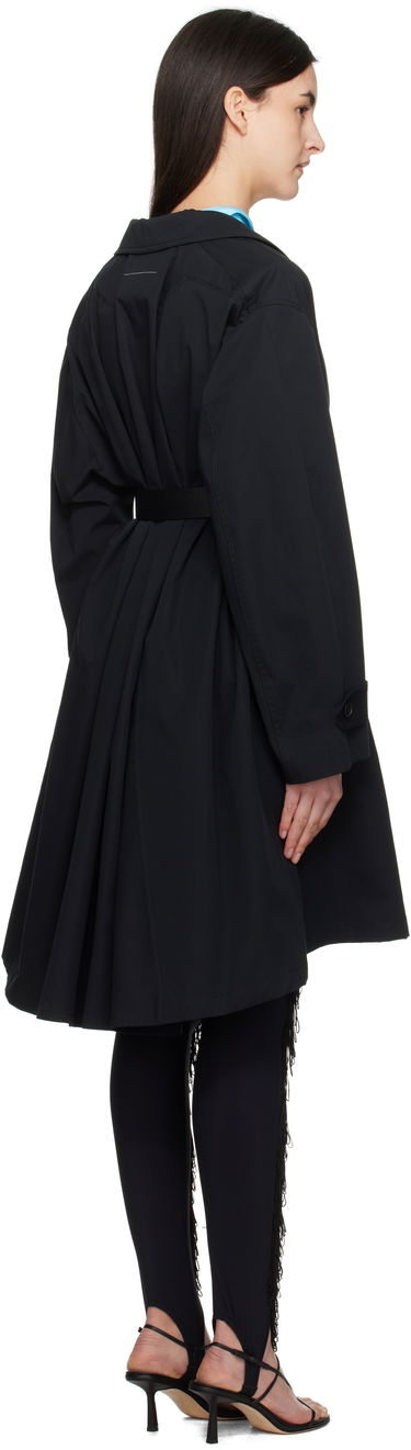 Trenčkot Maison Margiela MM6 Maison Margiela Spliced Trench Coat Čierna | S52AH0078 S78537, 2
