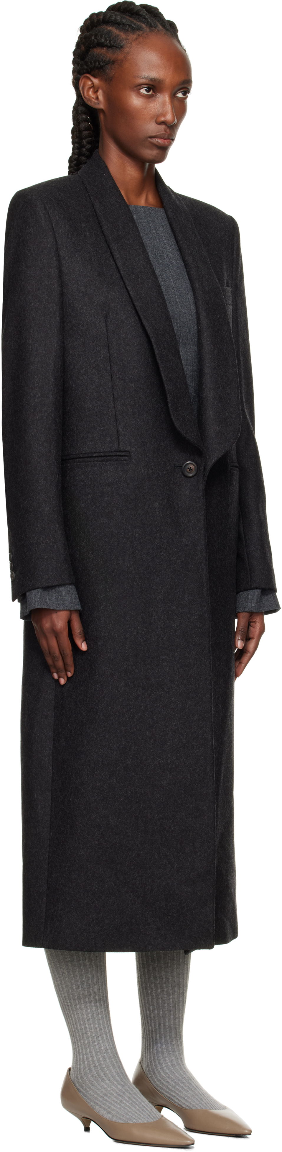 Kabáty OUR LEGACY OUR LEGACY Supper Coat Čierna | W4251SG, 1