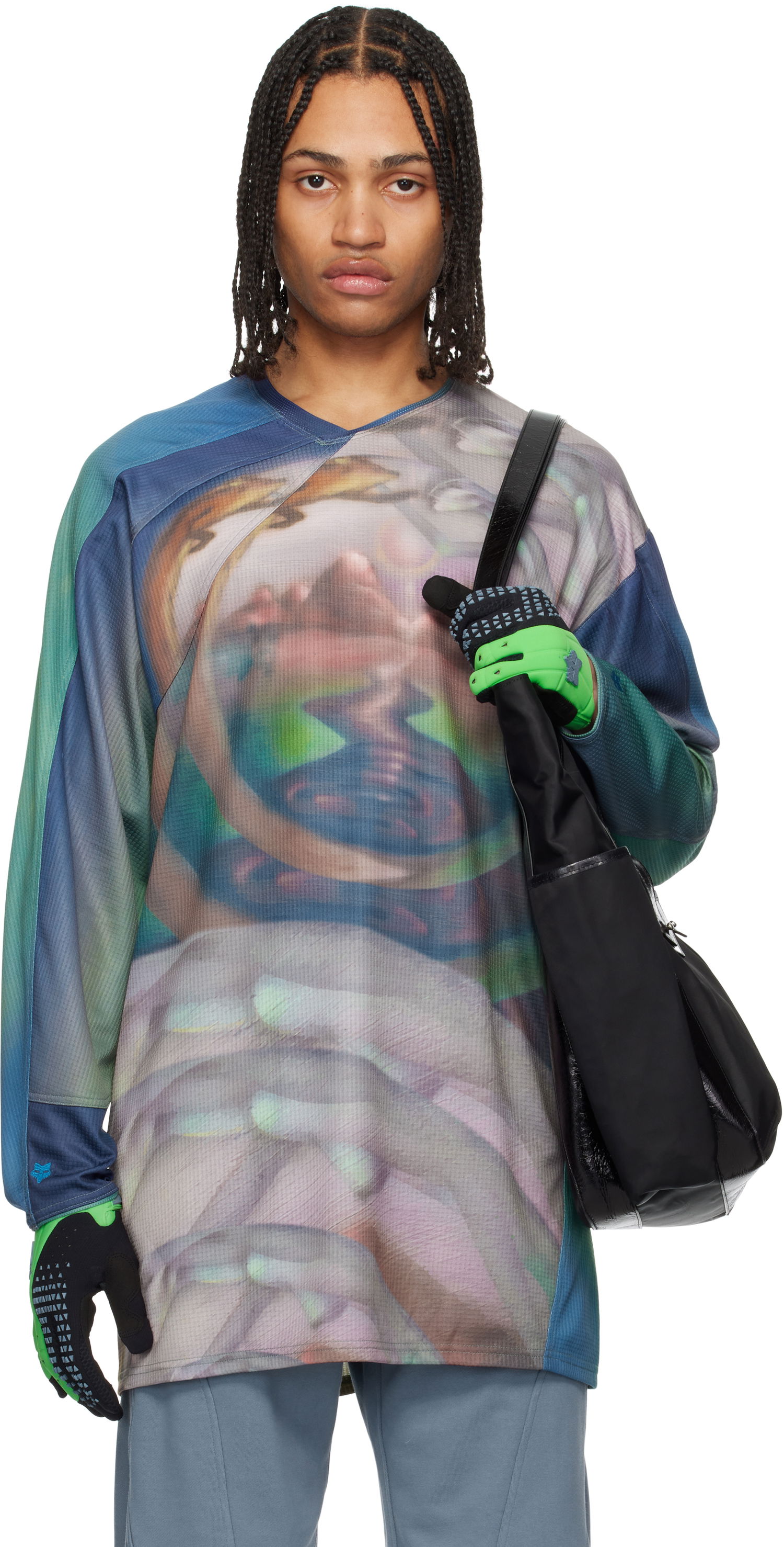 Dres KIKO KOSTADINOV Kiko Kostadinov Fox Racing Edition Printed Tunic T-Shirt Rôznofarebný | 36888-564, 0