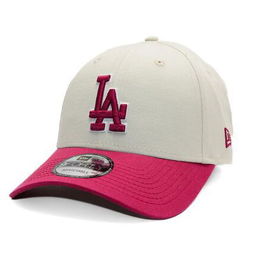 Šiltovka New Era New Era MLB World Series Patch 9FORTY LA Dodgers Adjustable Cap Béžová | 60595243, 0