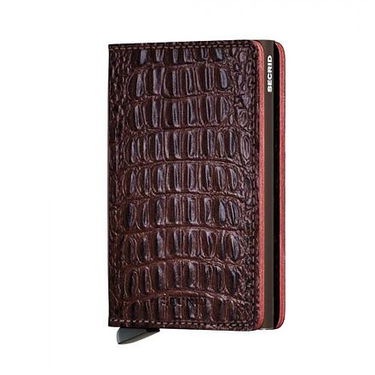Peňaženka Secrid Slim Wallet Nile Brown Hnedá | SN-Brown, 0